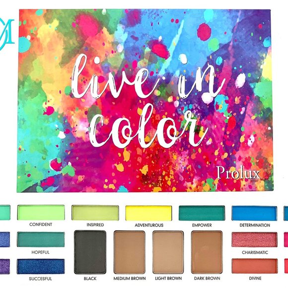 COPY - Prolux Live In Color Eyeshadow Palette - Picture 8 of 9